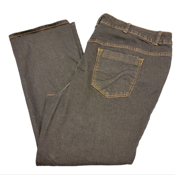 Lane Bryant Boot Cut Denim Jeans Size 26 Petite - Picture 1 of 5